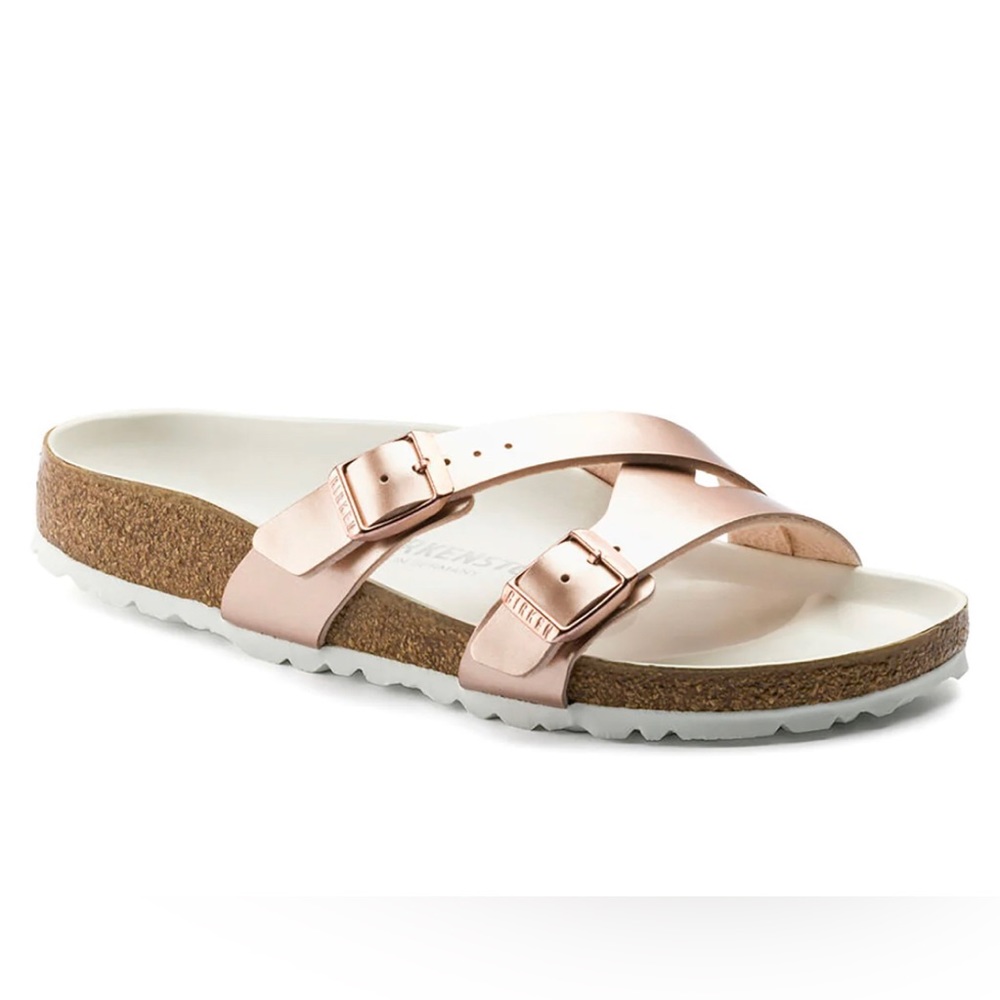 Birkenstock Yao Sandal- rose gold